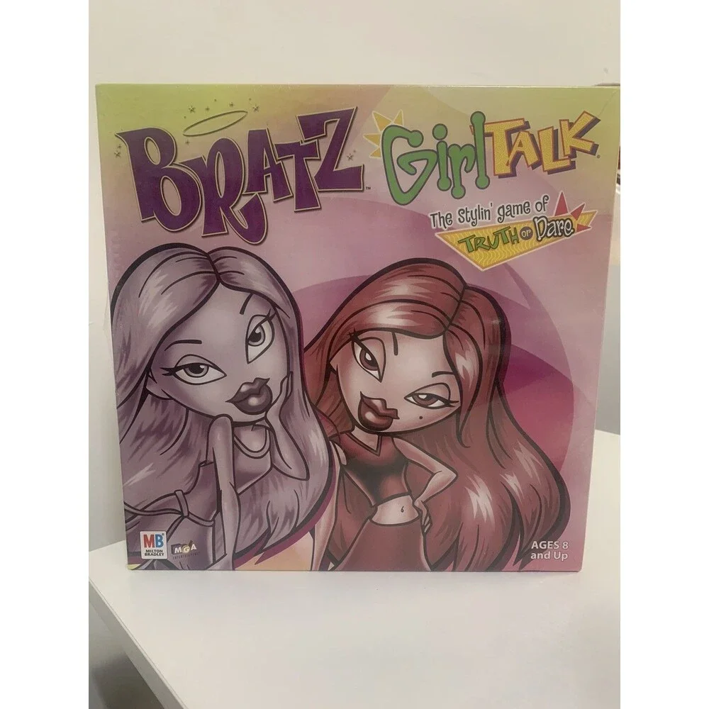 BRATZ GIRL TALK Hasbro Milton Bradey The Stylin Game Of Truth Or Dare Sealed